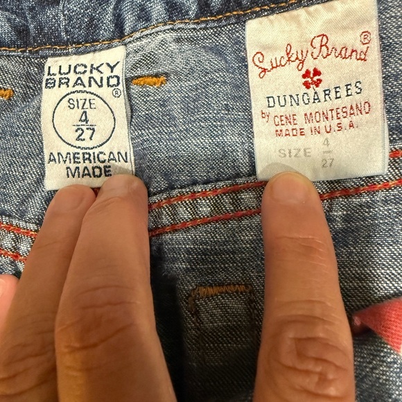 VTG Lucky Brand Indigo Denim Cotton Skirt Y2K 90s Vintage - Picture 7 of 7